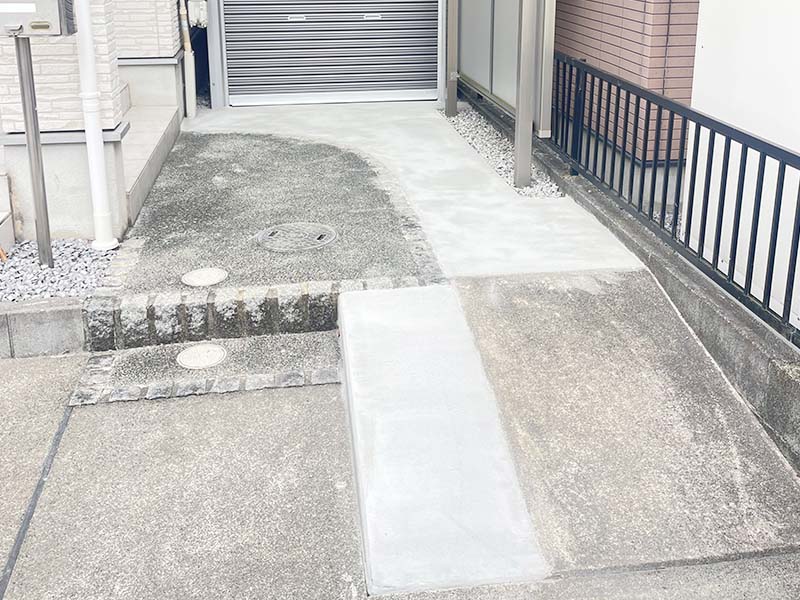 施工写真：改修工事